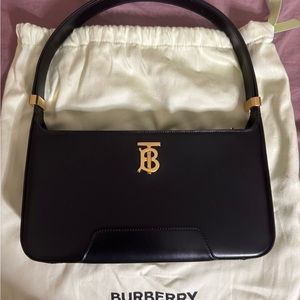 Burberry TB Calfskin Shoulder Bag NWOT